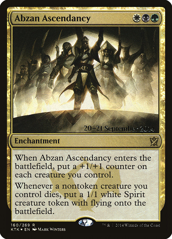 Abzan Ascendancy [Khans of Tarkir Prerelease Promos] | Shuffle n Cut Hobbies & Games