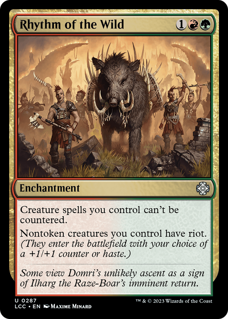 Rhythm of the Wild [The Lost Caverns of Ixalan Commander] | Shuffle n Cut Hobbies & Games