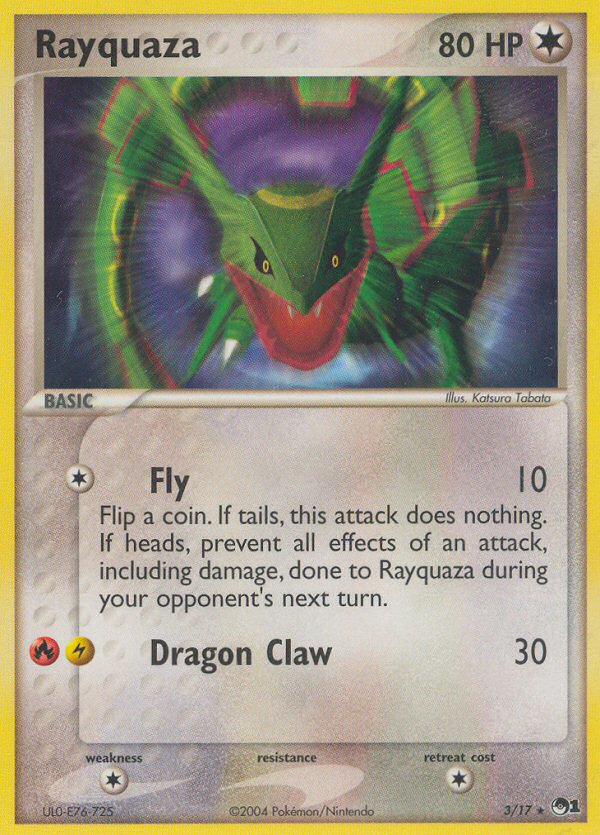 Rayquaza (3/17) [POP Series 1] | Shuffle n Cut Hobbies & Games