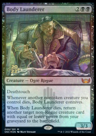 Body Launderer [Streets of New Capenna Prerelease Promos] | Shuffle n Cut Hobbies & Games