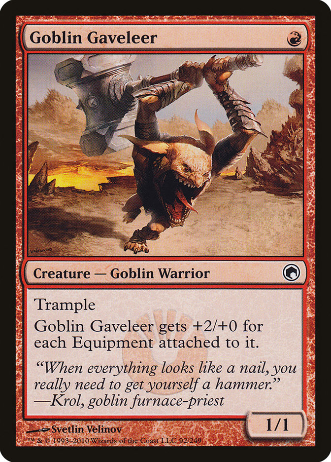 Goblin Gaveleer [Scars of Mirrodin] | Shuffle n Cut Hobbies & Games