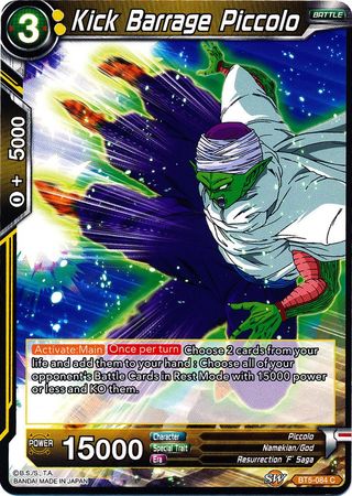 Kick Barrage Piccolo (BT5-084) [Miraculous Revival] | Shuffle n Cut Hobbies & Games