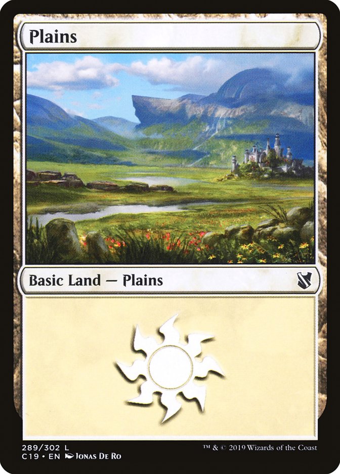 Plains (289) [Commander 2019] | Shuffle n Cut Hobbies & Games