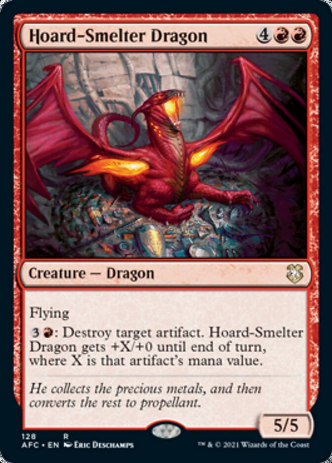 Hoard-Smelter Dragon [Dungeons & Dragons: Adventures in the Forgotten Realms Commander] | Shuffle n Cut Hobbies & Games