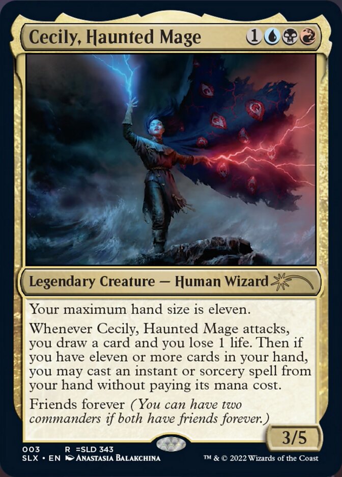 Cecily, Haunted Mage [Secret Lair: Universes Within] | Shuffle n Cut Hobbies & Games