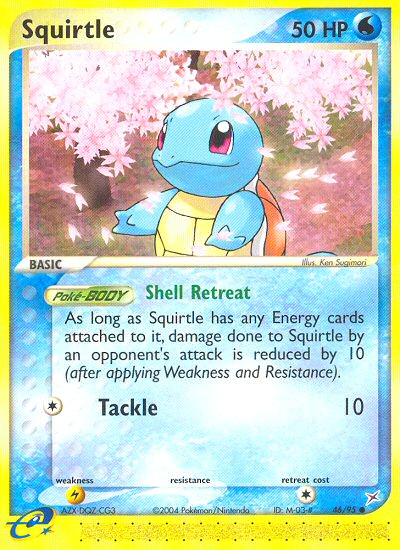 Squirtle (46/95) [EX: Team Magma vs Team Aqua] | Shuffle n Cut Hobbies & Games