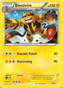 Electivire (25/30) [XY: Trainer Kit 3 - Pikachu Libre] | Shuffle n Cut Hobbies & Games