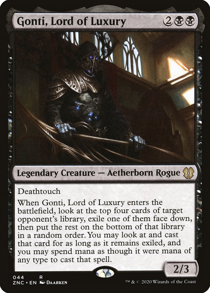 Gonti, Lord of Luxury [Zendikar Rising Commander] | Shuffle n Cut Hobbies & Games