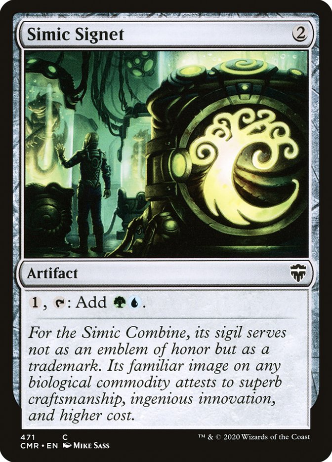 Simic Signet [Commander Legends] | Shuffle n Cut Hobbies & Games