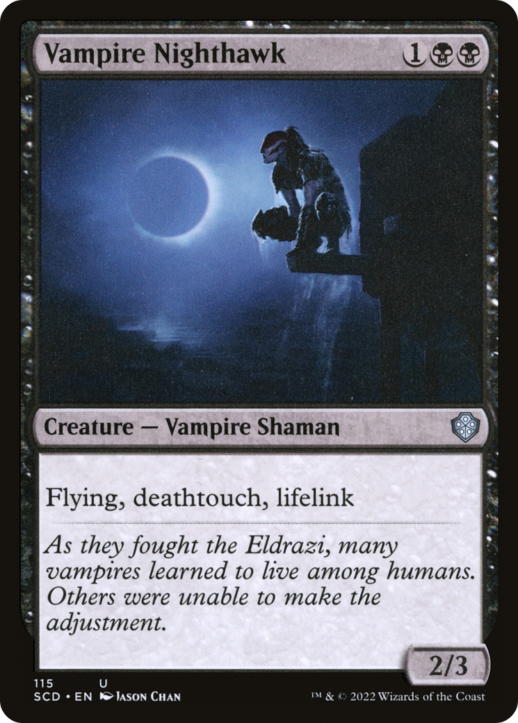 Vampire Nighthawk [Starter Commander Decks] | Shuffle n Cut Hobbies & Games