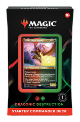 Starter Commander Deck (Draconic Destruction) | Shuffle n Cut Hobbies & Games