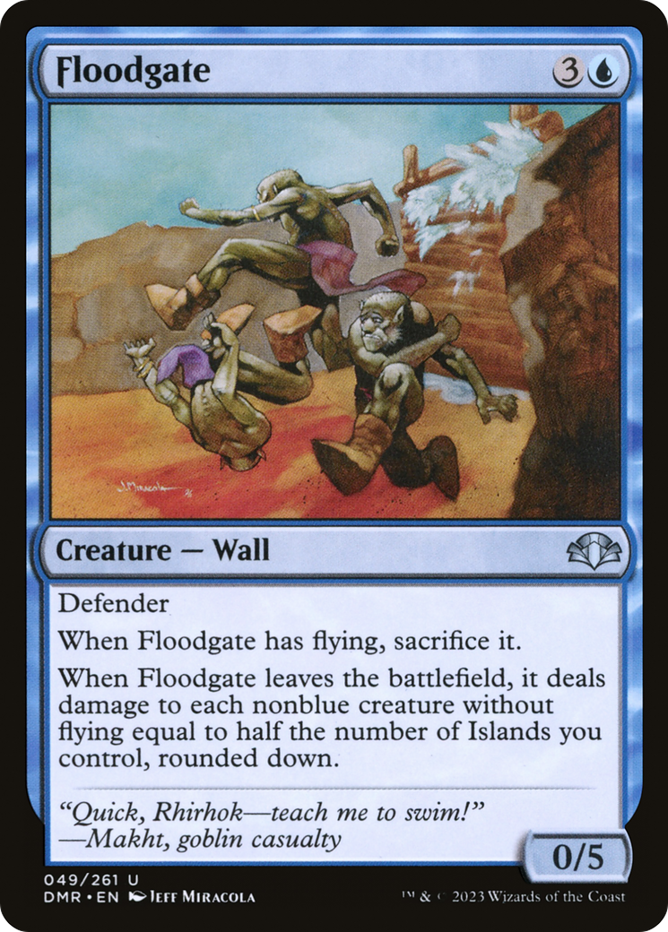 Floodgate [Dominaria Remastered] | Shuffle n Cut Hobbies & Games