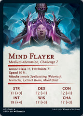 Mind Flayer Art Card [Dungeons & Dragons: Adventures in the Forgotten Realms Art Series] | Shuffle n Cut Hobbies & Games