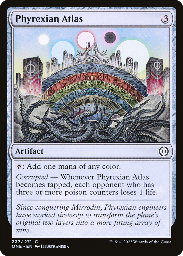 Phyrexian Atlas [Phyrexia: All Will Be One] | Shuffle n Cut Hobbies & Games