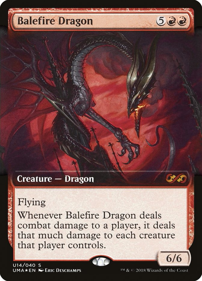 Balefire Dragon (Topper) [Ultimate Masters Box Topper] | Shuffle n Cut Hobbies & Games