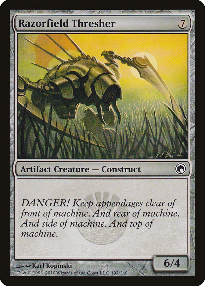 Razorfield Thresher [Scars of Mirrodin] | Shuffle n Cut Hobbies & Games