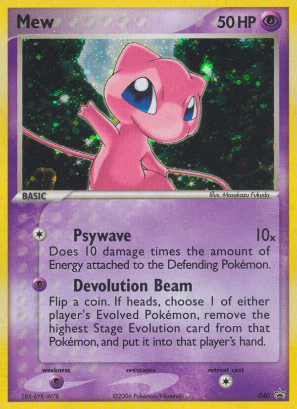 Mew (040) [Nintendo: Black Star Promos] | Shuffle n Cut Hobbies & Games