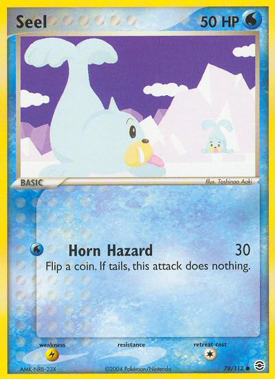 Seel (78/112) [EX: FireRed & LeafGreen] | Shuffle n Cut Hobbies & Games