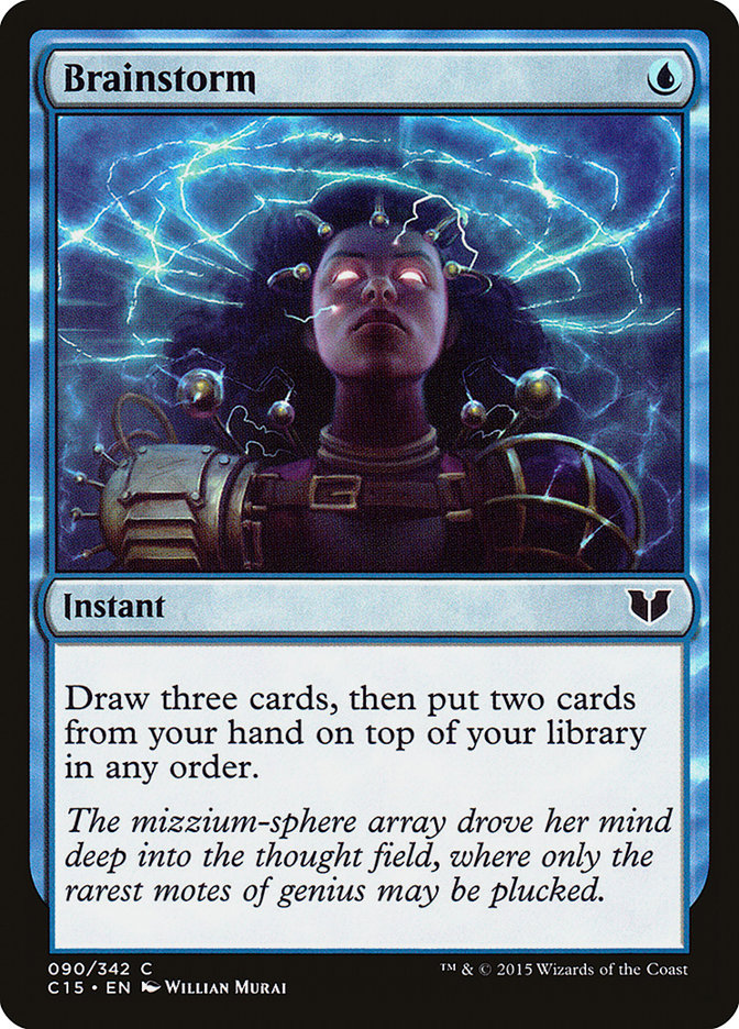 Brainstorm [Commander 2015] | Shuffle n Cut Hobbies & Games