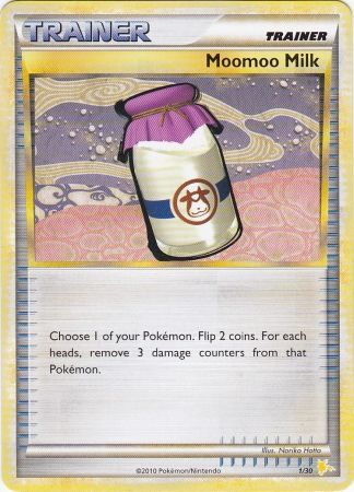 Moomoo Milk (1/30) [HeartGold & SoulSilver: Trainer Kit - Raichu] | Shuffle n Cut Hobbies & Games