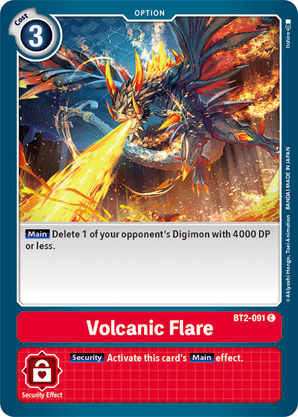 Volcanic Flare [BT2-091] [Release Special Booster Ver.1.5] | Shuffle n Cut Hobbies & Games