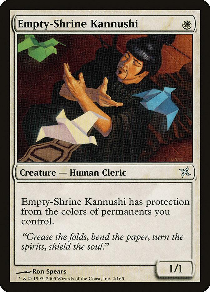 Empty-Shrine Kannushi [Betrayers of Kamigawa] | Shuffle n Cut Hobbies & Games