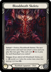 Bloodsheath Skeleta [CRU141] 1st Edition Cold Foil | Shuffle n Cut Hobbies & Games