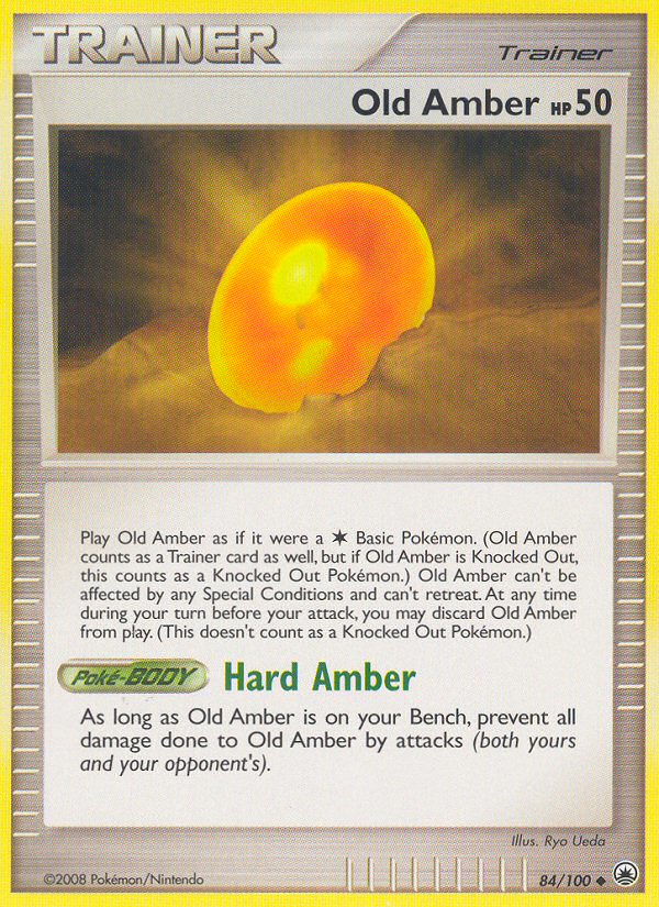 Old Amber (84/100) [Diamond & Pearl: Majestic Dawn] | Shuffle n Cut Hobbies & Games