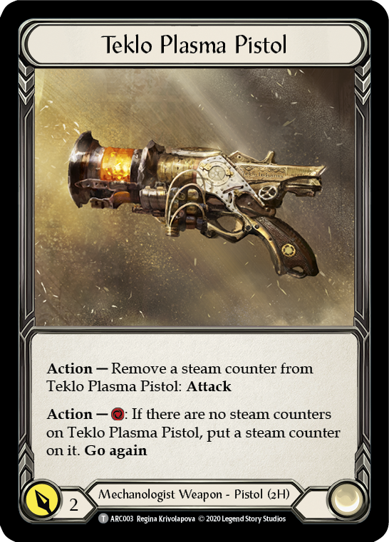 Kano // Teklo Plasma Pistol [U-ARC114 // U-ARC003] Unlimited Normal | Shuffle n Cut Hobbies & Games