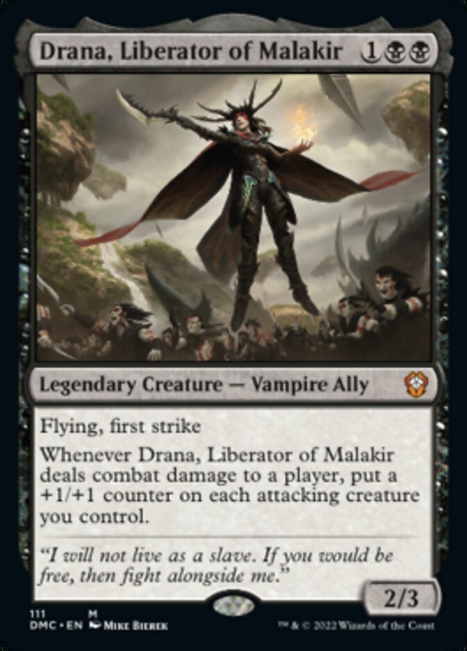 Drana, Liberator of Malakir [Dominaria United Commander] | Shuffle n Cut Hobbies & Games