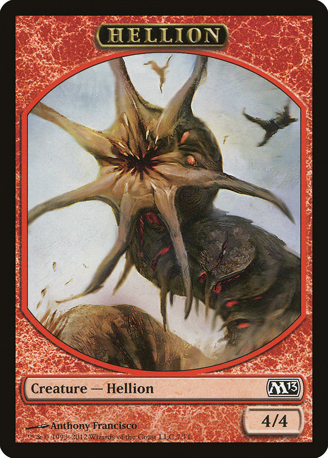 Hellion Token [Magic 2013 Tokens] | Shuffle n Cut Hobbies & Games