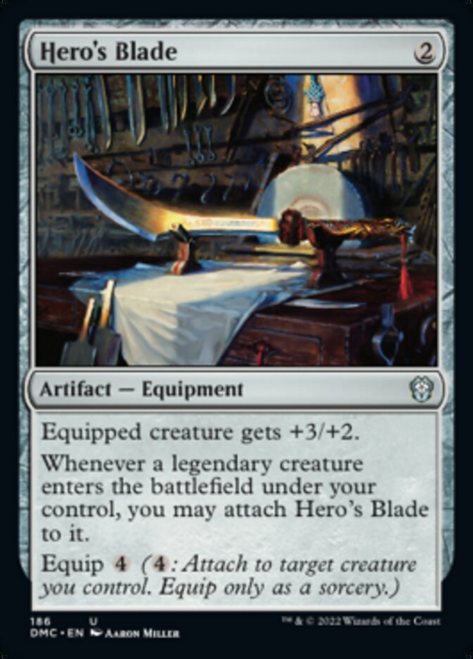 Hero's Blade [Dominaria United Commander] | Shuffle n Cut Hobbies & Games