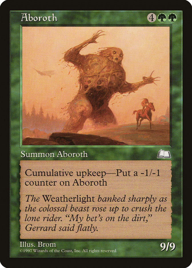 Aboroth [Weatherlight] | Shuffle n Cut Hobbies & Games