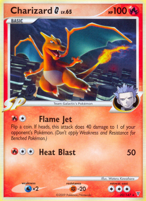 Charizard G (20/147) [Platinum: Supreme Victors] | Shuffle n Cut Hobbies & Games