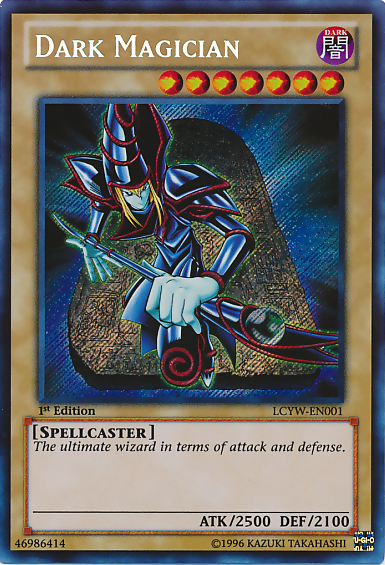 Dark Magician [LCYW-EN001] Secret Rare | Shuffle n Cut Hobbies & Games