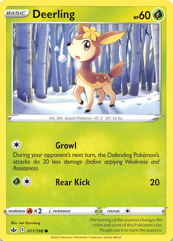 Deerling (011/198) [Sword & Shield: Chilling Reign] | Shuffle n Cut Hobbies & Games