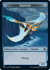 Bird // Thopter Double-Sided Token [Starter Commander Decks] | Shuffle n Cut Hobbies & Games