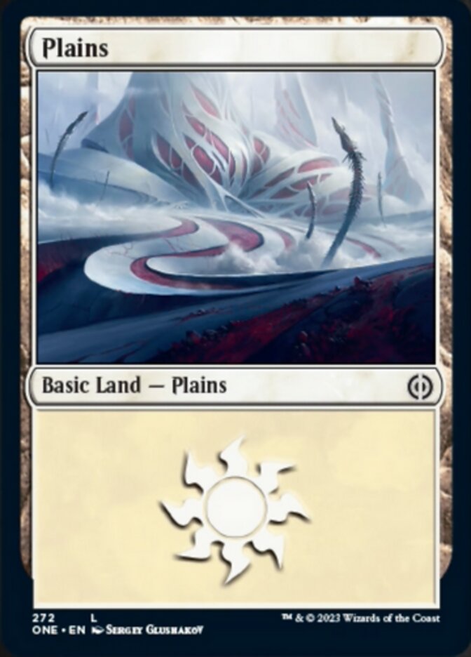 Plains (272) [Phyrexia: All Will Be One] | Shuffle n Cut Hobbies & Games