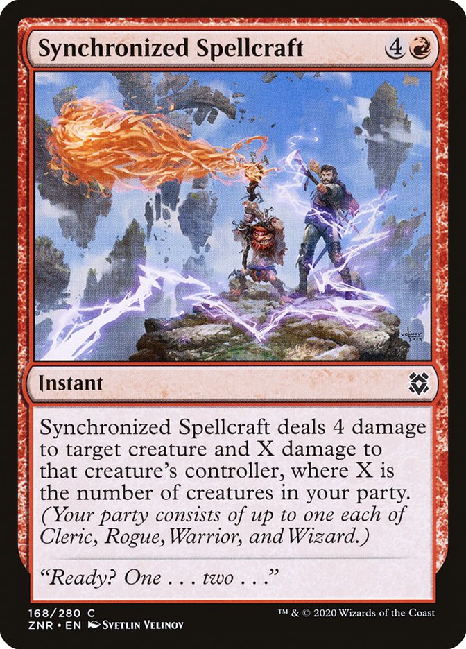 Synchronized Spellcraft [Zendikar Rising] | Shuffle n Cut Hobbies & Games