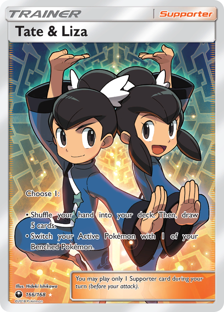 Tate & Liza (166/168) [Sun & Moon: Celestial Storm] | Shuffle n Cut Hobbies & Games