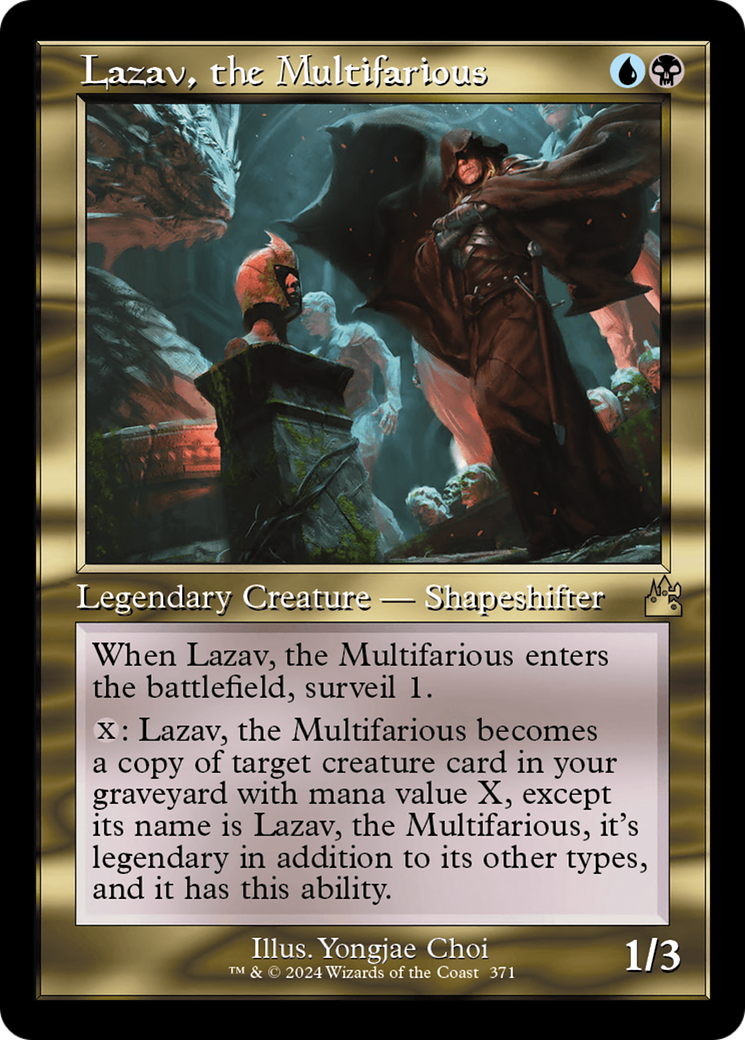 Lazav, the Multifarious (Retro Frame) [Ravnica Remastered] | Shuffle n Cut Hobbies & Games