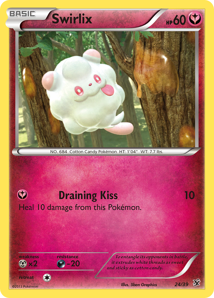 Swirlix (24/39) [XY: Kalos Starter Set] | Shuffle n Cut Hobbies & Games