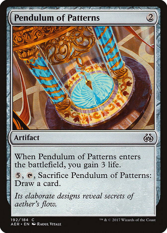 Pendulum of Patterns [Aether Revolt] | Shuffle n Cut Hobbies & Games