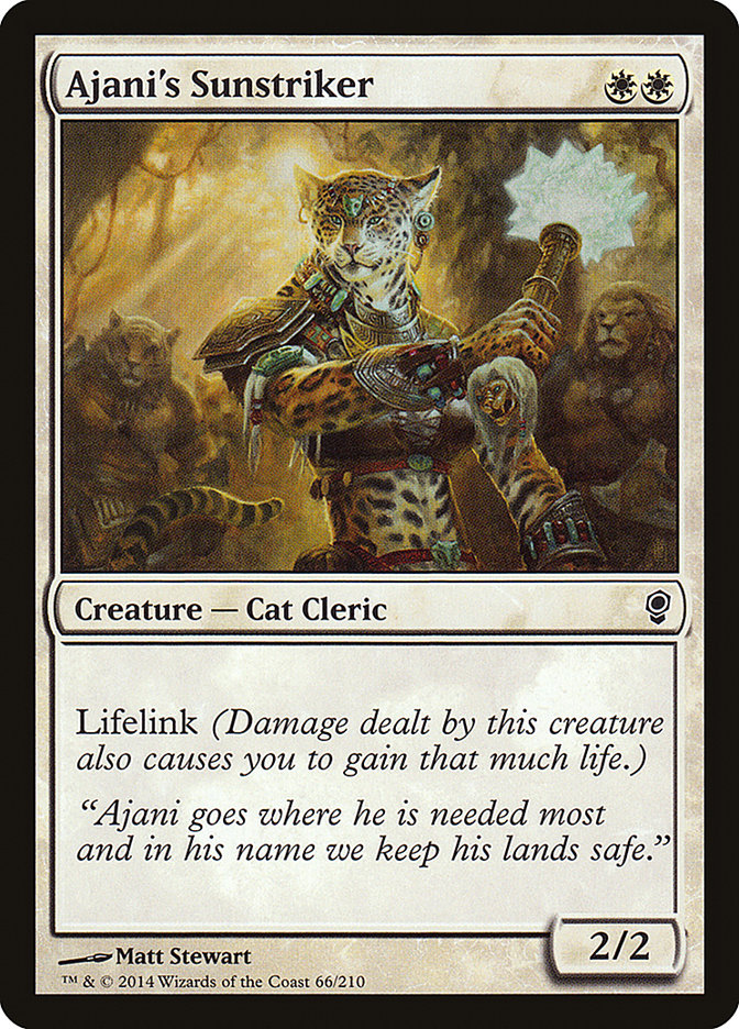 Ajani's Sunstriker [Conspiracy] | Shuffle n Cut Hobbies & Games