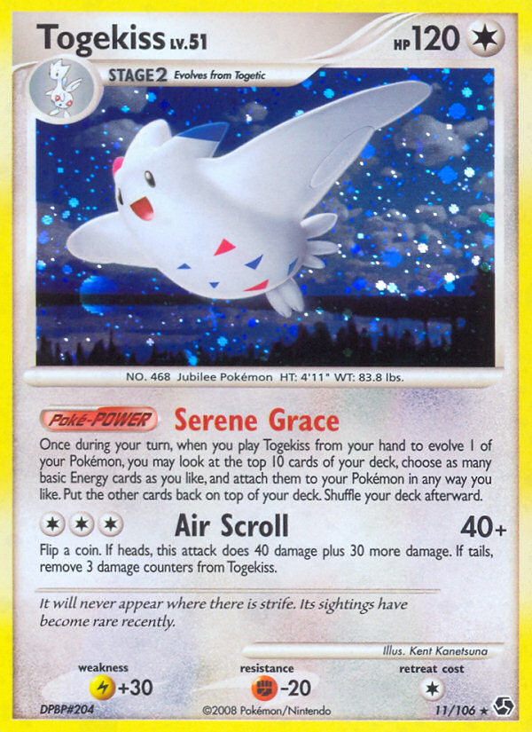 Togekiss (11/106) [Diamond & Pearl: Great Encounters] | Shuffle n Cut Hobbies & Games