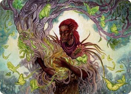 Circle of Dreams Druid Art Card [Dungeons & Dragons: Adventures in the Forgotten Realms Art Series] | Shuffle n Cut Hobbies & Games