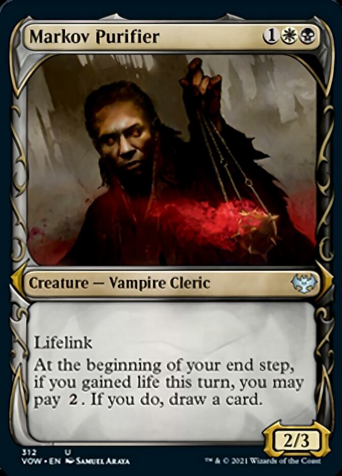 Markov Purifier (Showcase Fang Frame) [Innistrad: Crimson Vow] | Shuffle n Cut Hobbies & Games