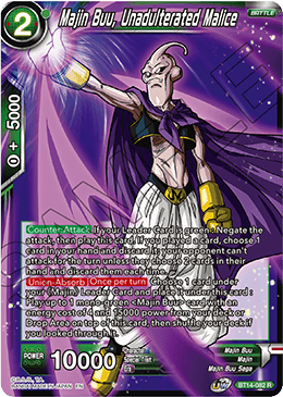 Majin Buu, Unadulterated Malice (BT14-082) [Cross Spirits] | Shuffle n Cut Hobbies & Games