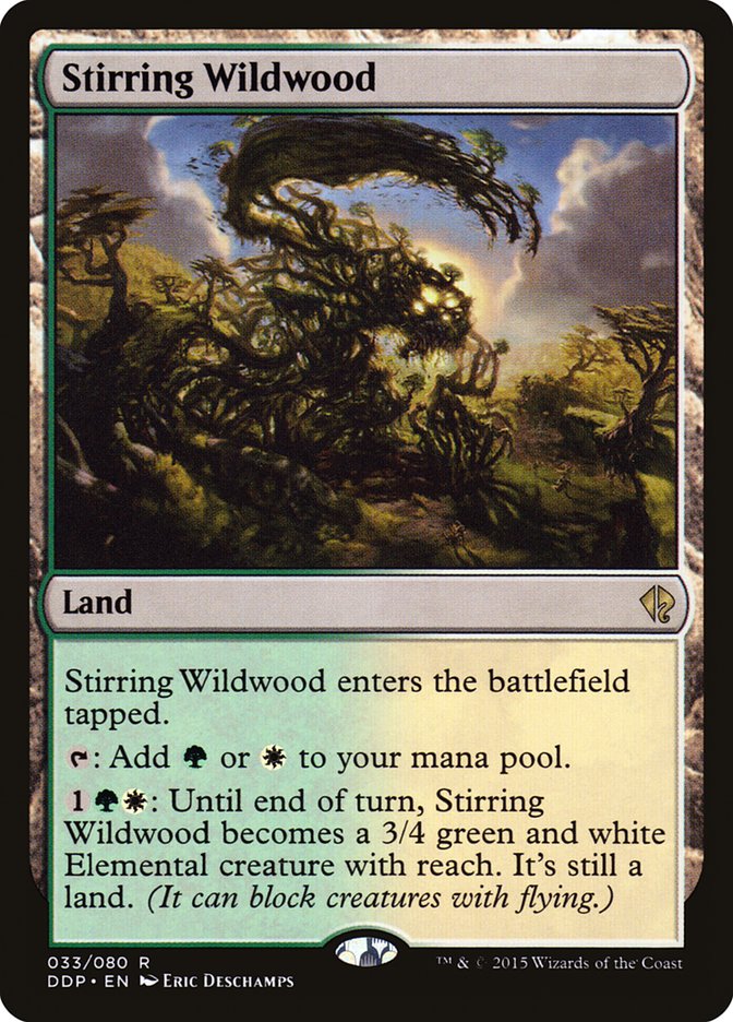 Stirring Wildwood [Duel Decks: Zendikar vs. Eldrazi] | Shuffle n Cut Hobbies & Games