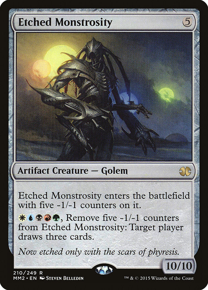 Etched Monstrosity [Modern Masters 2015] | Shuffle n Cut Hobbies & Games